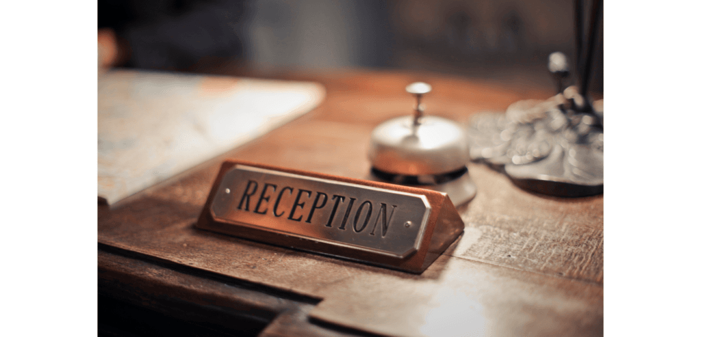 Some hotel receptions have translated guest information in your language 